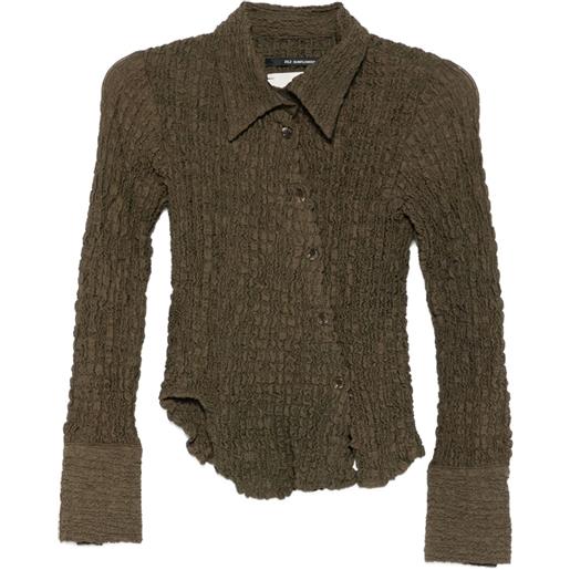 Song For The Mute felpa con effetto vissuto - verde