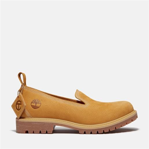Timberland - scarpa slip-on premium Timberland x telfar in giallo, uomo, giallo, taglia: 38