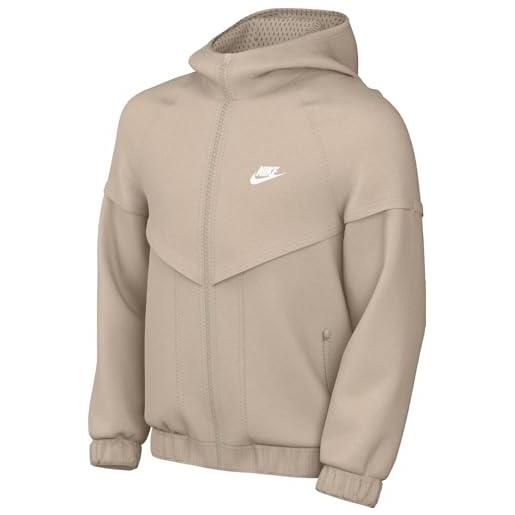 Nike sportswear fz5516 - giacca con cappuccio per bambini più grandi