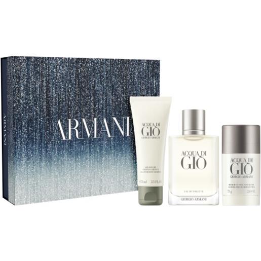 Giorgio Armani acqua di giò eau de toilette cofanetto regalo -