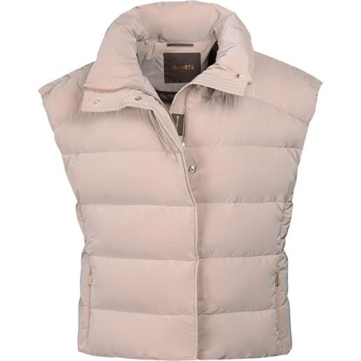 Moorer gilet imbottito mily-os - toni neutri