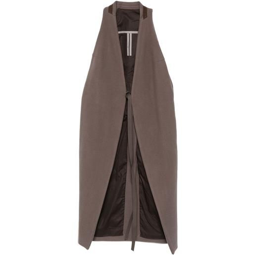Rick Owens mantella smanicata - grigio