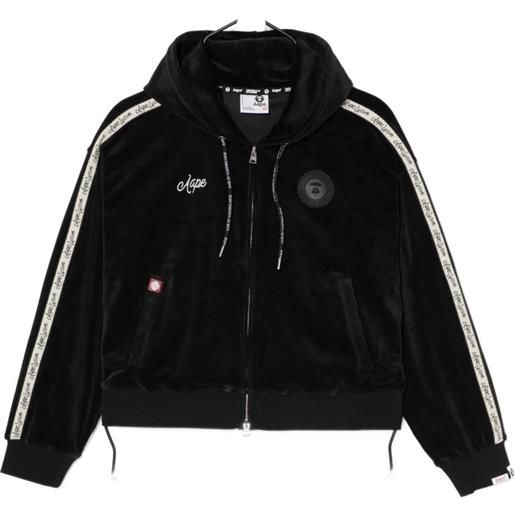 A BATHING APE® felpa con cappuccio - nero