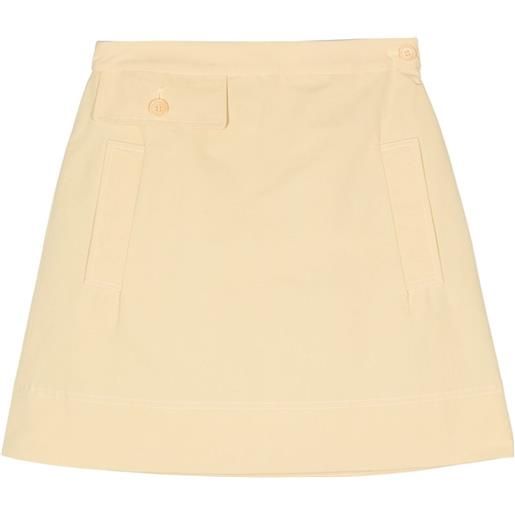ASPESI minigonna abigayle - giallo