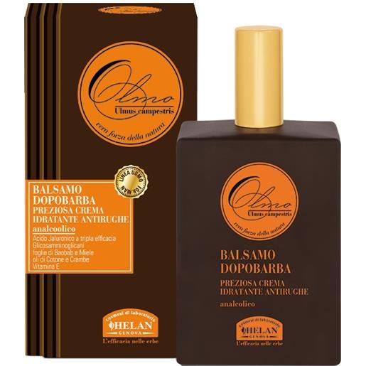 Helan Cosmesi Srl helan olmo balsamo dopobarba analcolico idratante antirughe 75ml