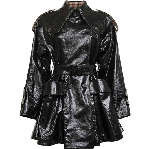 Chloé cappotto con bottoni - nero