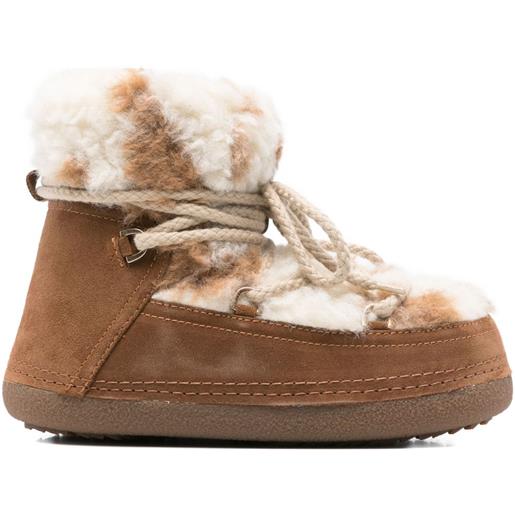 Inuikii stivaletti teddy - marrone