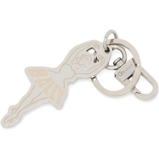 Bally portachiavi Ballyrina - argento