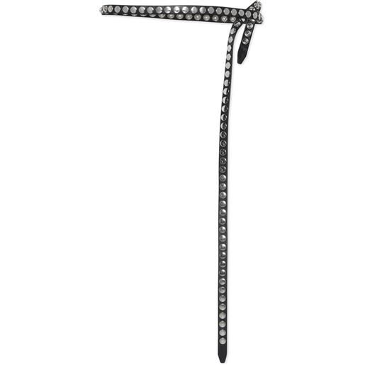 DSQUARED2 cintura con borchie - nero