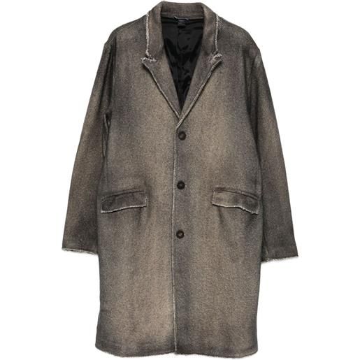 Avant Toi cappotto monopetto - marrone