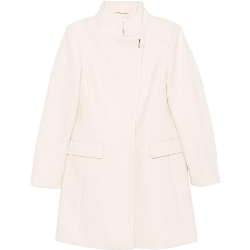 LIU JO cappotto con scollo a imbuto - toni neutri