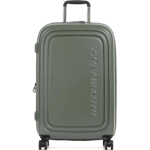 Mandarina Duck trolley logoduck grande - verde
