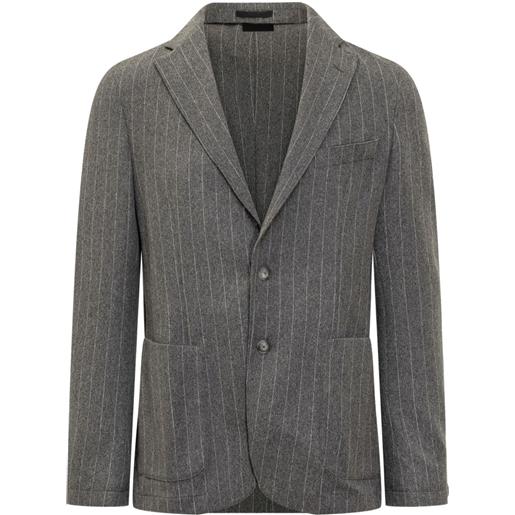 BOSS blazer a righe - grigio