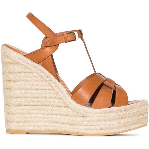 Saint Laurent espadrilles tribute - marrone