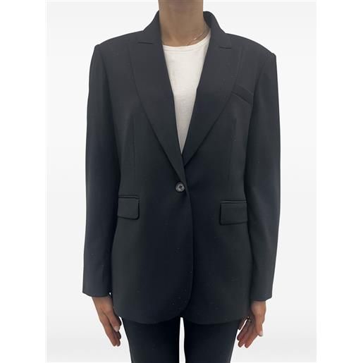LIU JO blazer con bottone singolo - nero