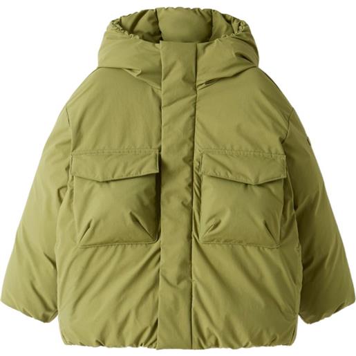 Il Gufo impermeabile con cappuccio e tasca - verde