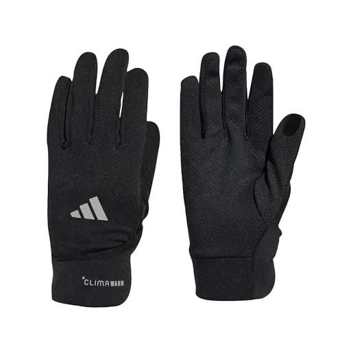adidas running climawarm gloves convertible, guanti unisex-adulto, black, l