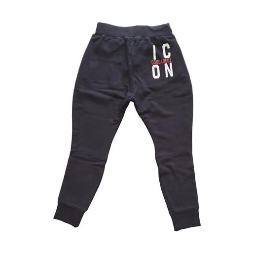 DSQUARED2 pantaloni da tuta lungo icon donna s80ka0012 nero tg. S