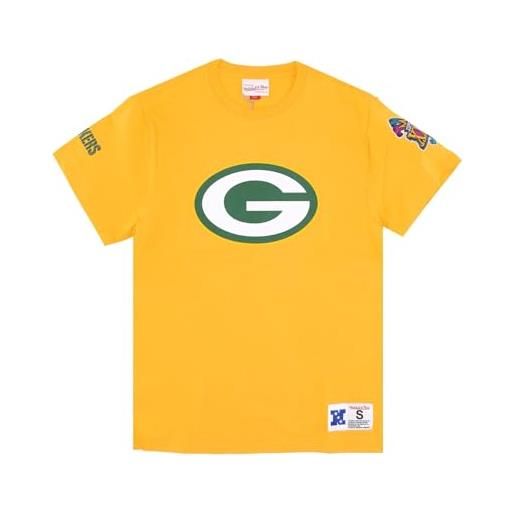 Mitchell & Ness nfl team origins s/s top - green bay packers, l
