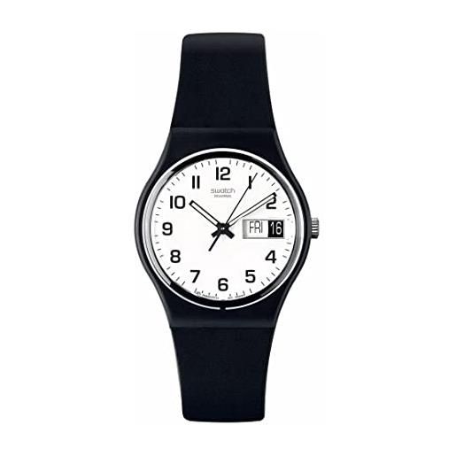 Swatch once again gb743 orologio da polso (vecchio modello), bianco, classico