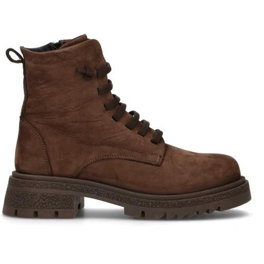 BUENO anfibio donna testa di moro in nabuk