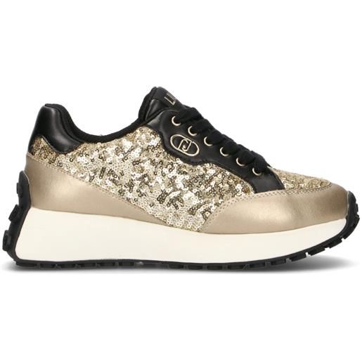 LIU JO sneaker donna oro/nera