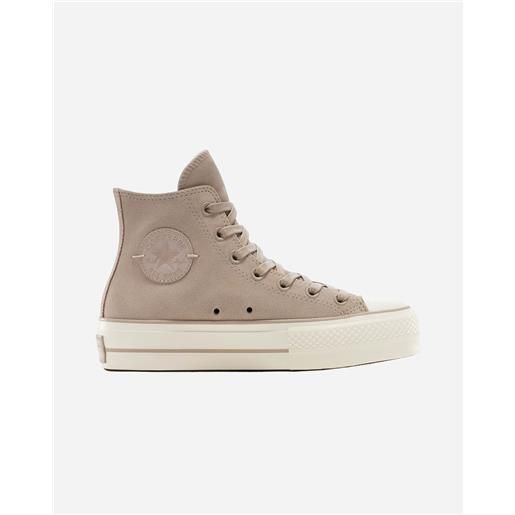 Converse chuck taylor all star lift high w - scarpe sneakers - donna - beige