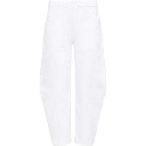 L'Agence cody rodeo jeans - bianco