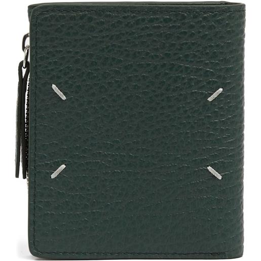 Maison Margiela portafoglio con battente - verde