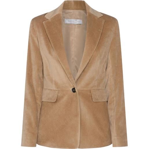 Antonelli blazer a coste - marrone