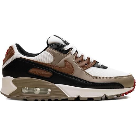 Nike sneakers air max 90 "phantom/black/fire red/light british tan" - marrone