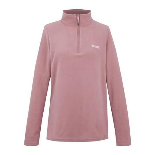 Regatta donna sweethart mezza zip pile leggero asciugatura rapida winter layer top