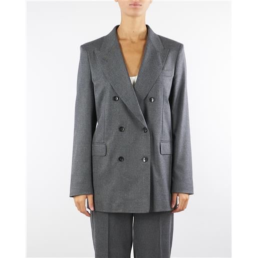 SEVENTY giacca grigio doppiopetto in flanella