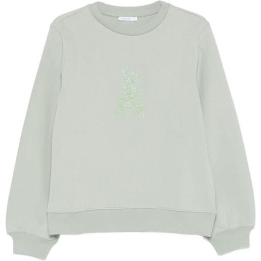 Patrizia Pepe felpa girocollo - verde