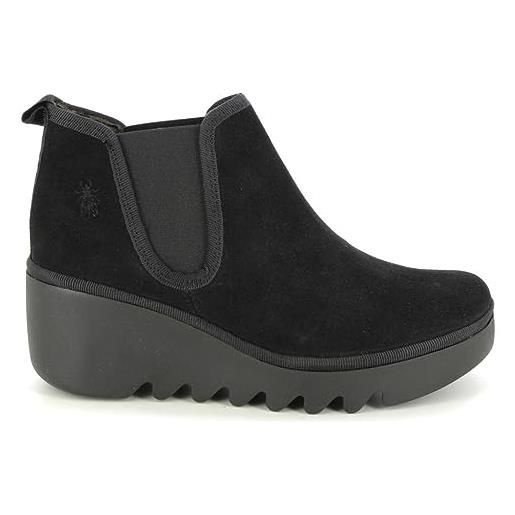 Fly London p501349019 byne349fly stivale alla moda donna, nero, 38 eu