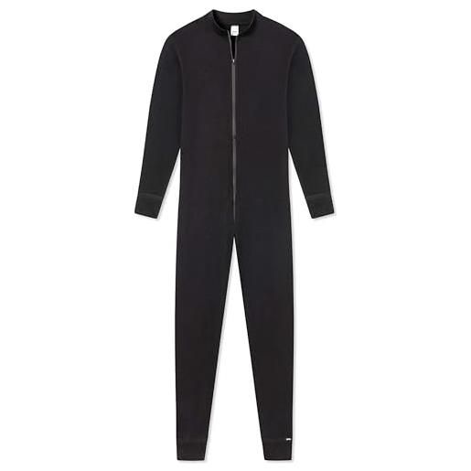 PLEAS - salopette - uomo nero nero