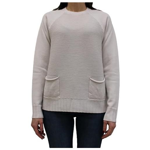 Carla Ferroni maglia di pura lana girocollo art. 4256 (l, rosso)