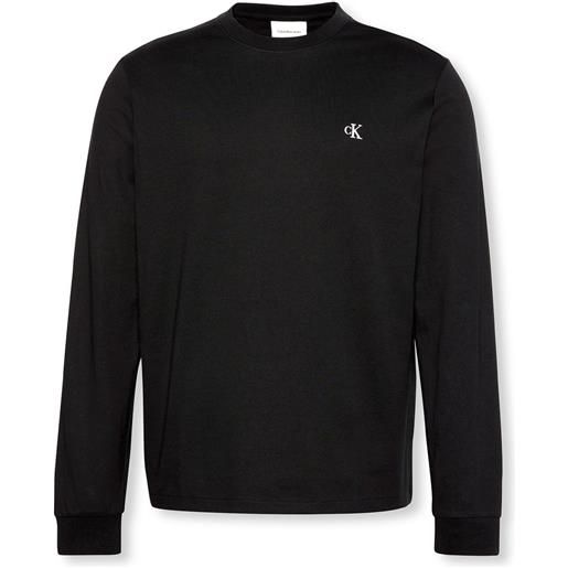 CALVIN KLEIN t shirt ls monogram