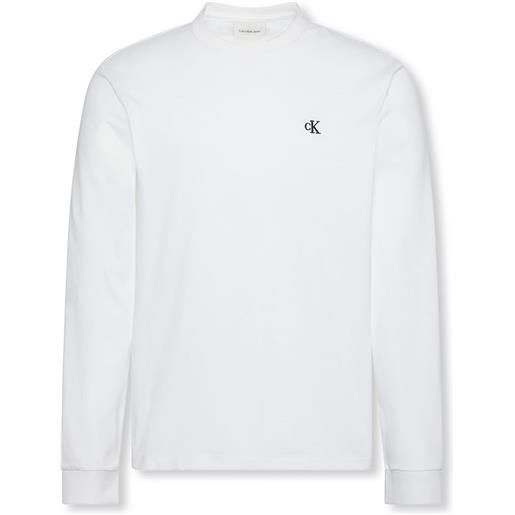 CALVIN KLEIN t shirt ls monogram