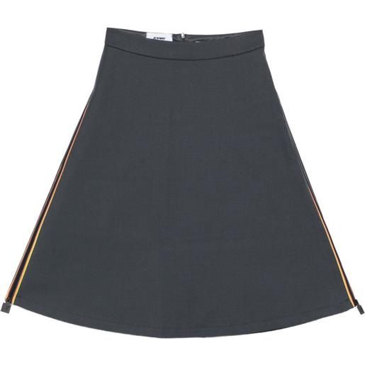 K-Way gonna con zip - blu