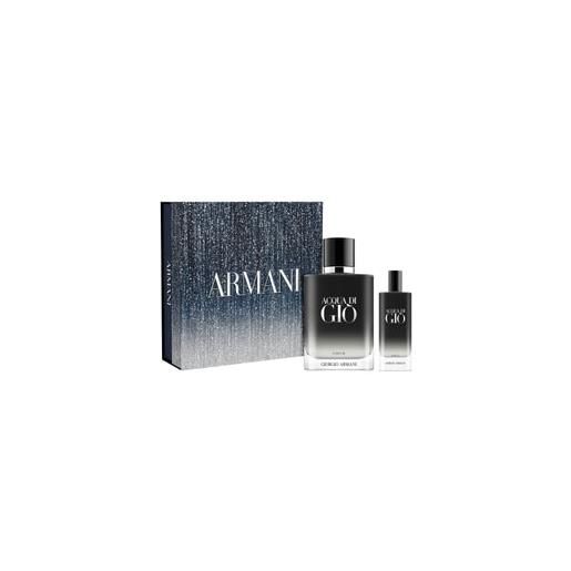 Giorgio Armani acqua di gio le parfum 100 ml xmas set set di fragranze 1 pz. 