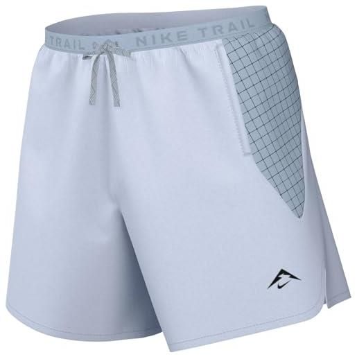 Nike trail dri-fit - pantaloncini da corsa con slip integrato, 15 cm, hj3574