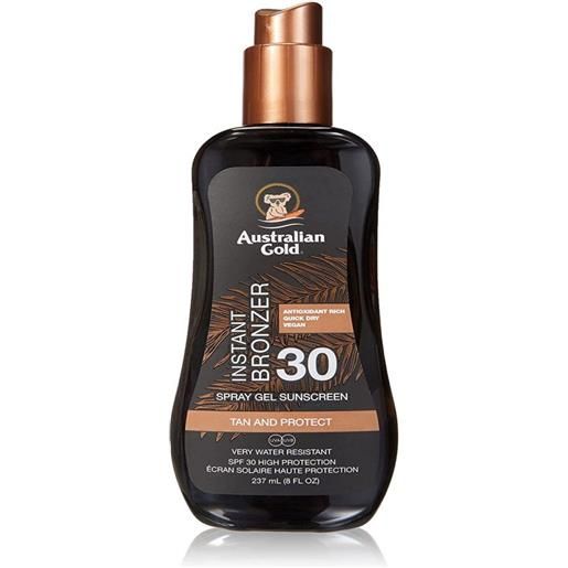 Australian Gold spray protettivo solare Australian Gold con bronzer spf 30 plus 237 ml