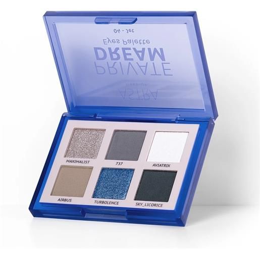 Astra private dream eyes palette 6 ombretti in polvere - 04 jet