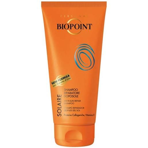 Biopoint solaire shampoo riparatore doposole 200ml
