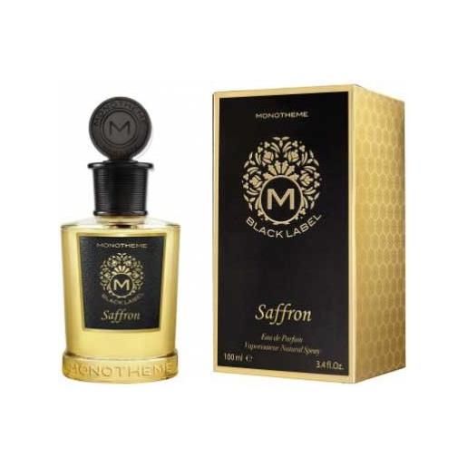 Monotheme saffron eau de parfum 100ml