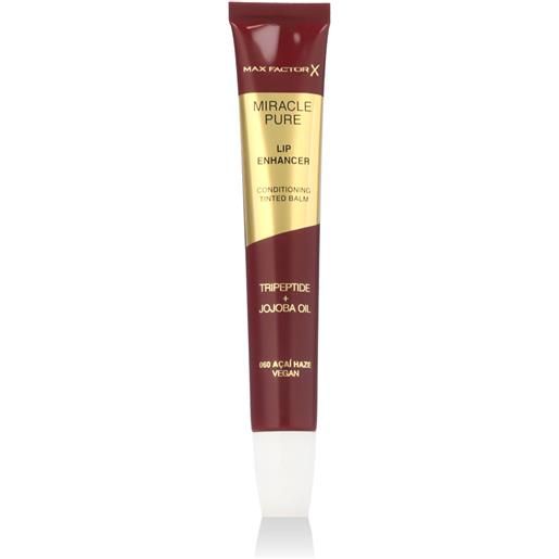 Max Factor miracle pure lip enhancer conditioning tinted balm 12 ml ombra 060 acai haze
