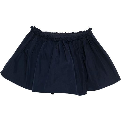 SHUSHU/TONG minigonna a fiori - blu