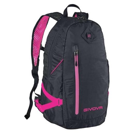 GIVOVA zaino arius nero/fuxia tg. Unica