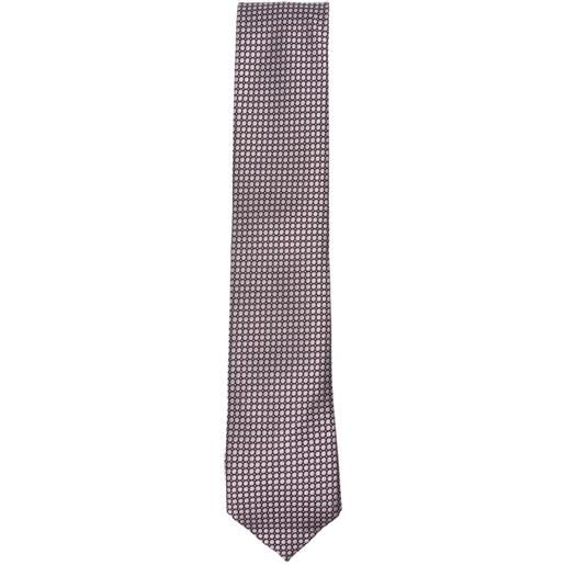 Zegna cravatta in seta - rosa
